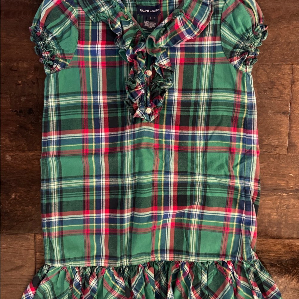 Ralph Lauren Multicolor Plaid Dress